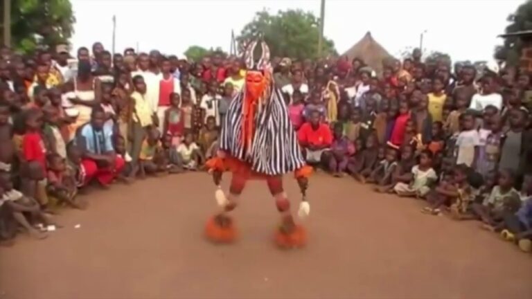Baile tradicional de africa