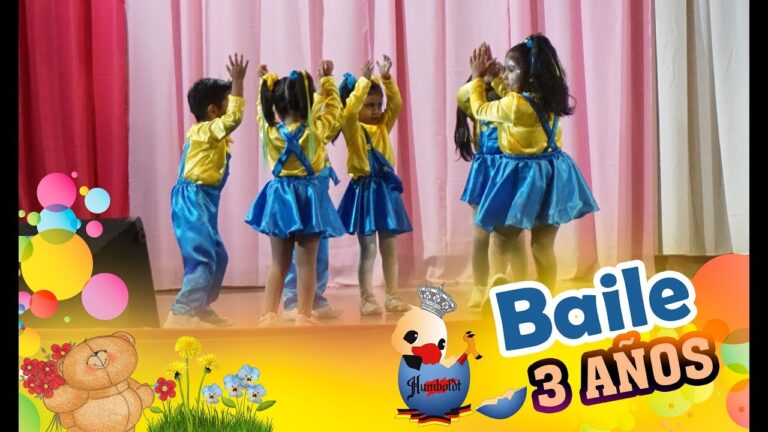 Diviértete con los mejores bailes para niños de 3 y 4 años