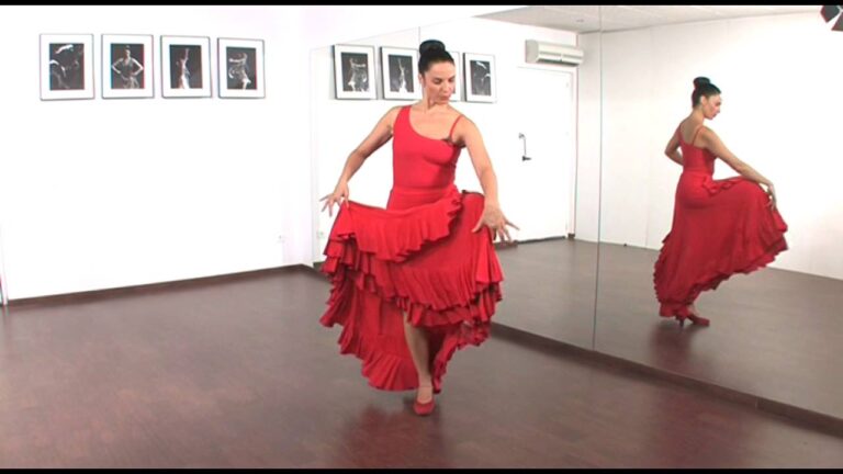 Faldas para bailar flamenco