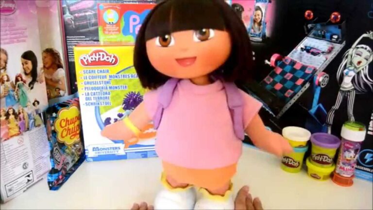 ¡Descubre la divertida muñeca de Dora que canta y baila!
